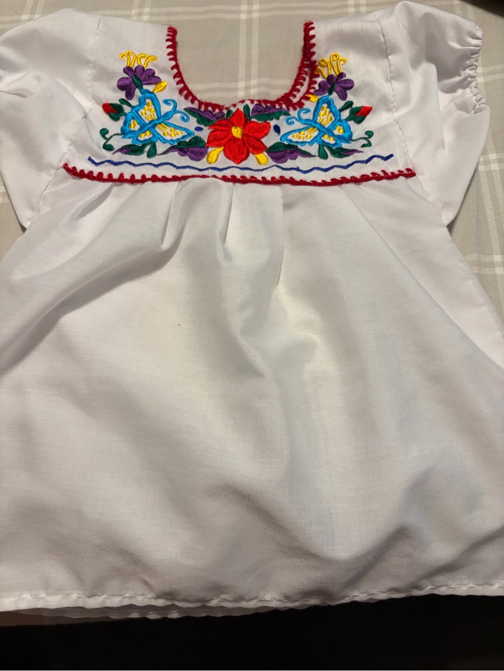 Embroidered Girls’ Blouse